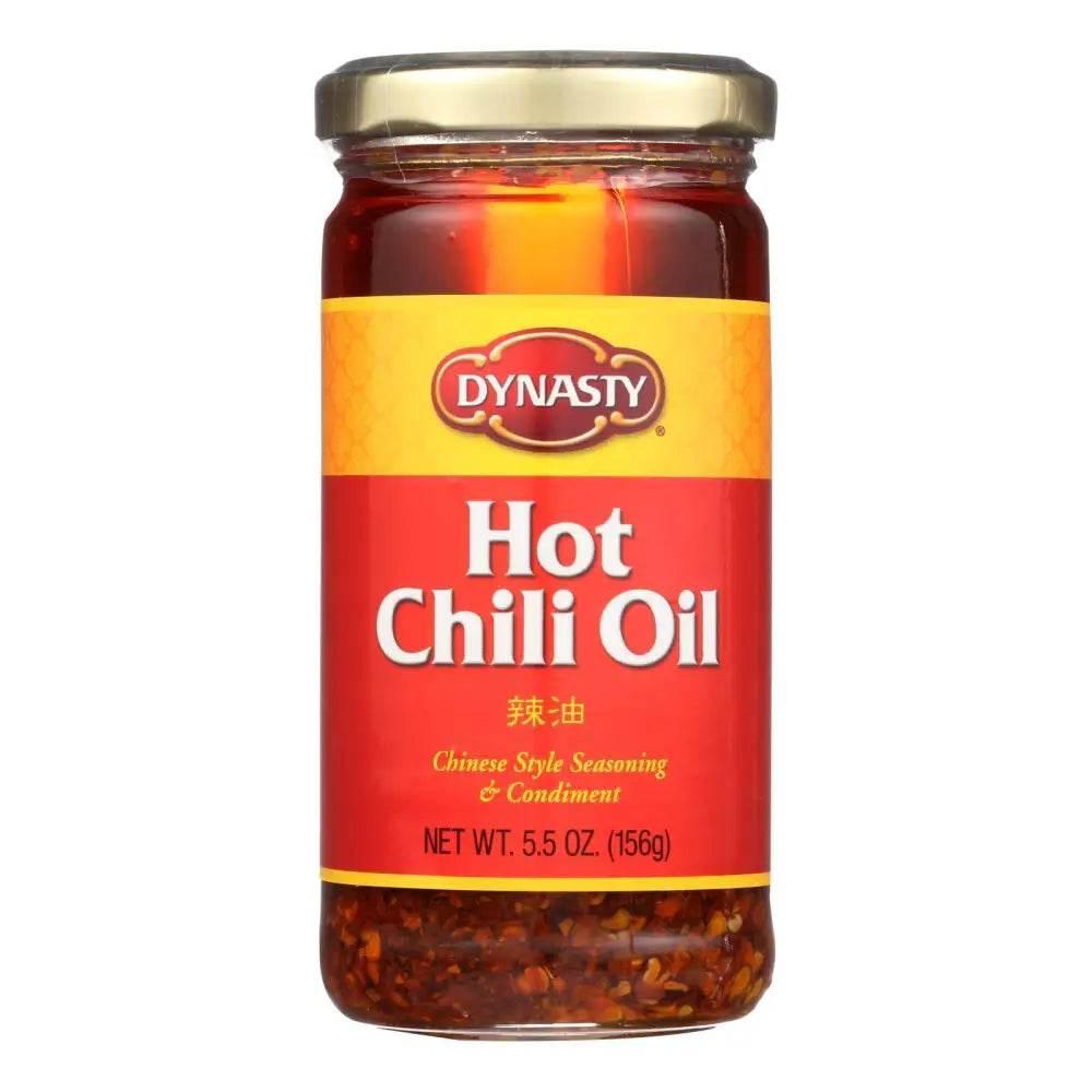 Dynasty Oil - Hot Chili - Case Of 12 - Bold Flavor Boost - Estalios
