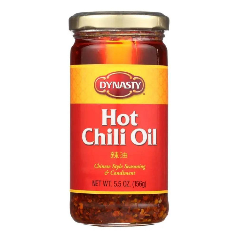 Dynasty Oil - Hot Chili - Case Of 12 - Bold Flavor Boost - Estalios
