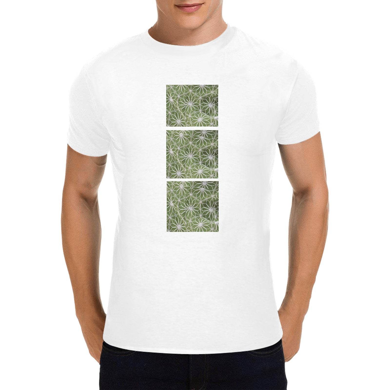 Men - Heavy Cotton T-Shirt - Front Print （Made in USA，Ships to USA Only） - Estalios
