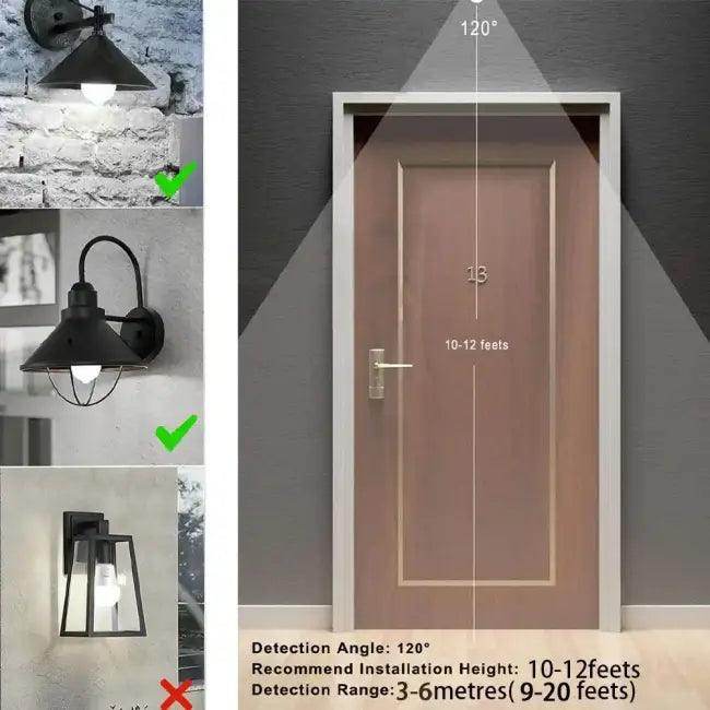 E27 12W Motion Sensor Light Bulbs for Smart Lighting - Estalios