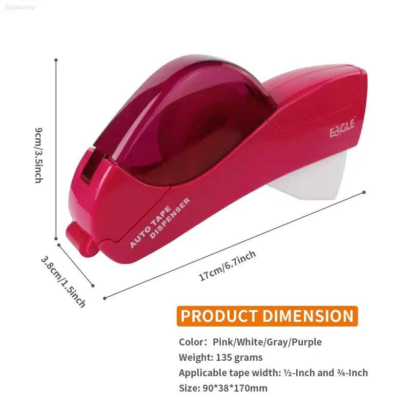 Eagle Automatic Tape Dispenser with 2 Rolls Free Tape - Estalios