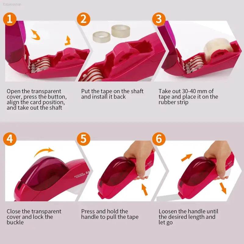 Eagle Automatic Tape Dispenser with 2 Rolls Free Tape - Estalios