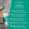 Organic Baby Balm with Calendula – Natural Moisturizer for Dry Skin, Nose & Cheeks – 2 oz - Estalios
