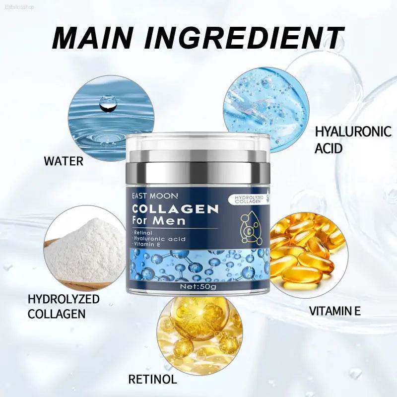 East Moon Collagen Cream for Anti-Aging and Hydration - Estalios