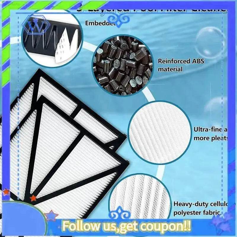 Easy To Use RCX70101 Filter Cartridge Refill Kit For Pools - Estalios