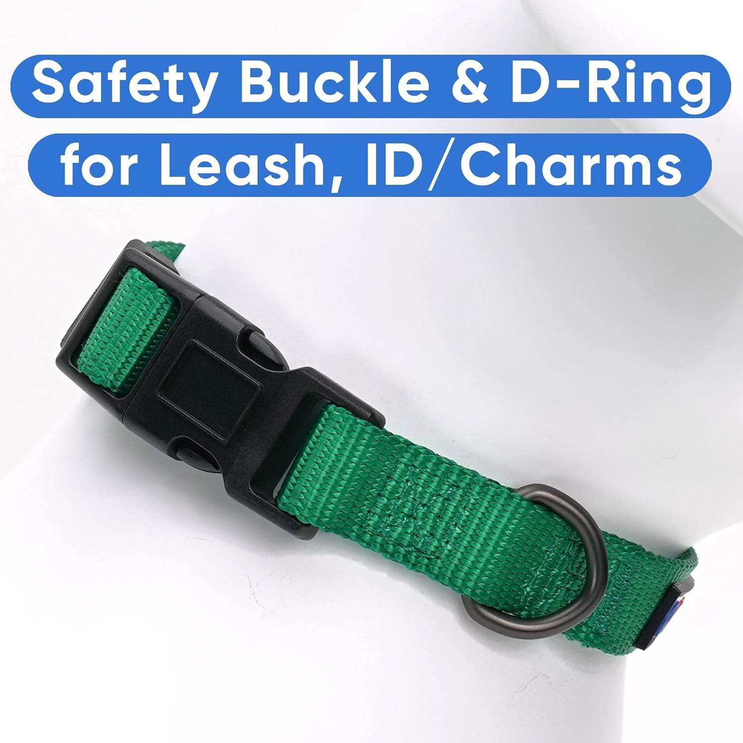 Adjustable Heavy Duty Waterproof Dog Collar for Large Dogs - Estalios