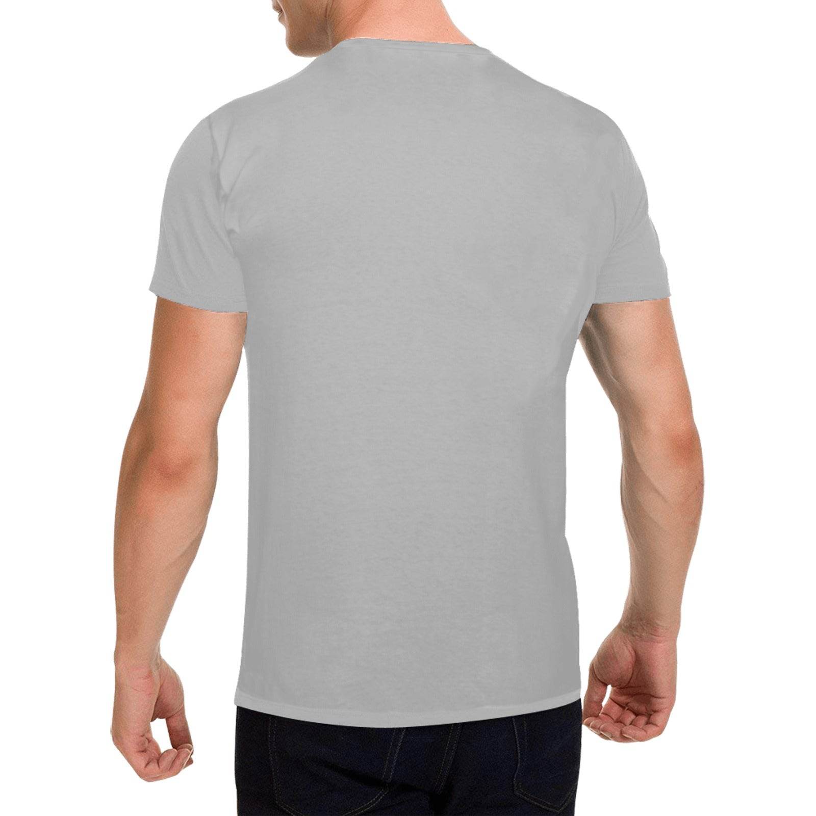 Men - Heavy Cotton T-Shirt - Front Print （Made in USA，Ships to USA Only） - Estalios