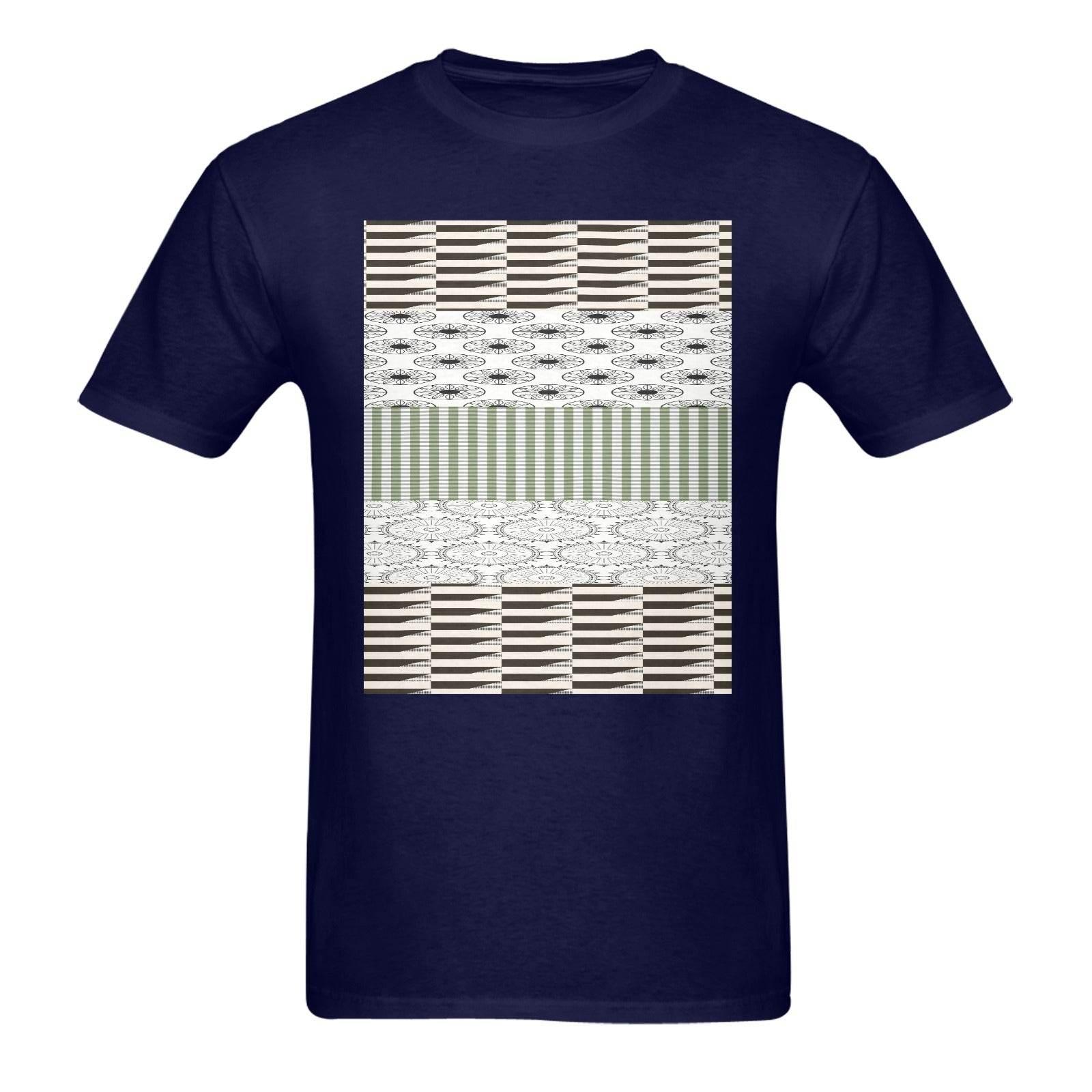 Men Heavy Cotton T-Shirt Front Print Made in USA - Estalios