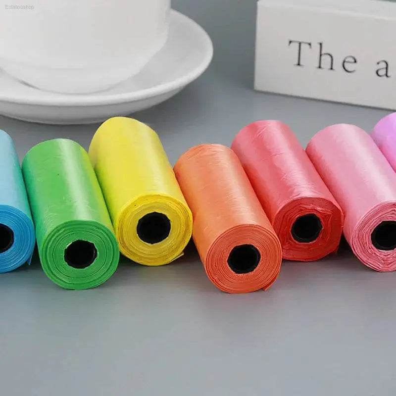 Eco-Friendly Leak-Proof Dog Poop Bags 10 Rolls 15 Count - Estalios