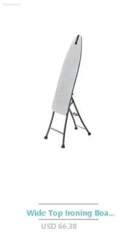 Standing ironing board.