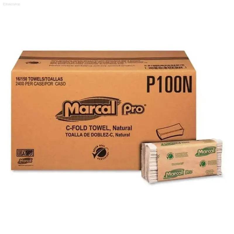 Marcal Pro C-fold paper towels.