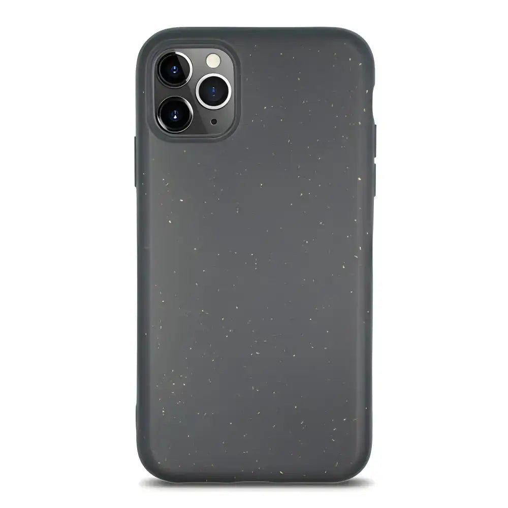 Stylish Gray Speckled Eco Case for iPhone XS Max, perfect for your Pro Max iPhone