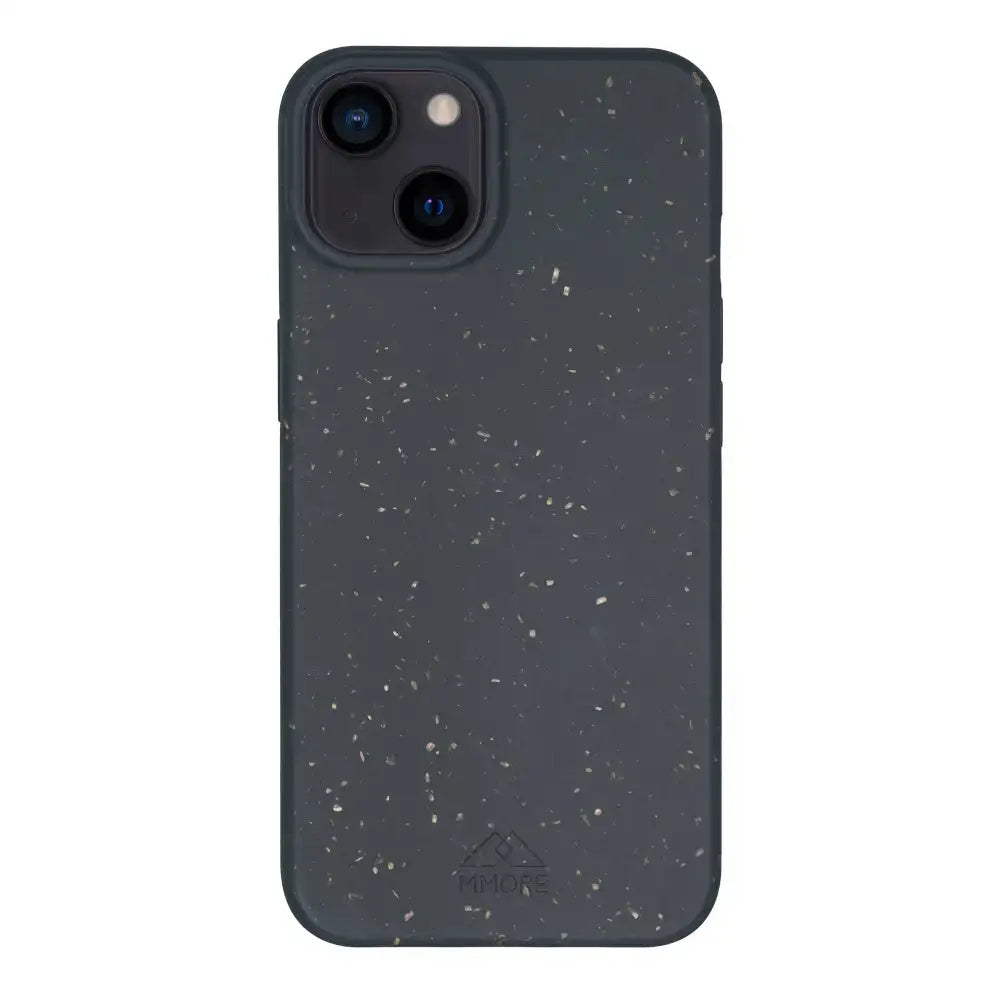 Eco Speckled Dark Case for iPhone XS Max, featuring a stylish speckled gray design