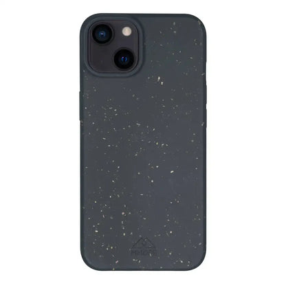 Eco Speckled Dark Case for iPhone XS Max, featuring a stylish speckled gray design