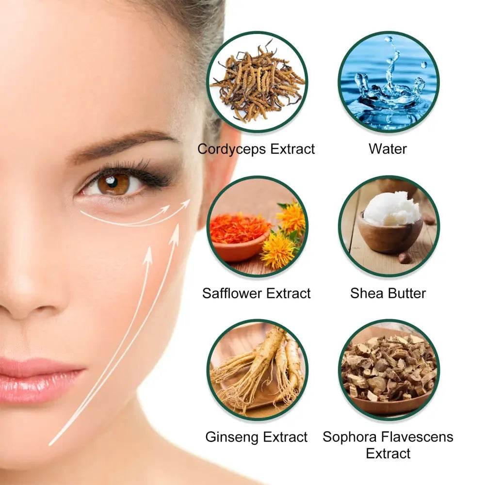Cordyceps Eye Cream for Brightening Anti-Wrinkle Care - Estalios