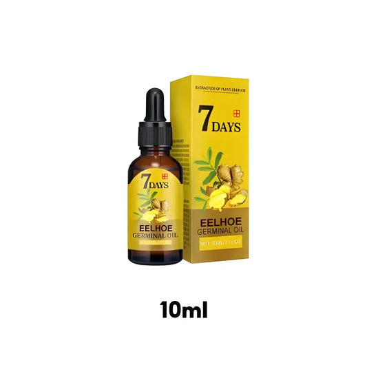 EELHOE Ginger Hair Growth Oil bottle and box for natural hair growth solutions