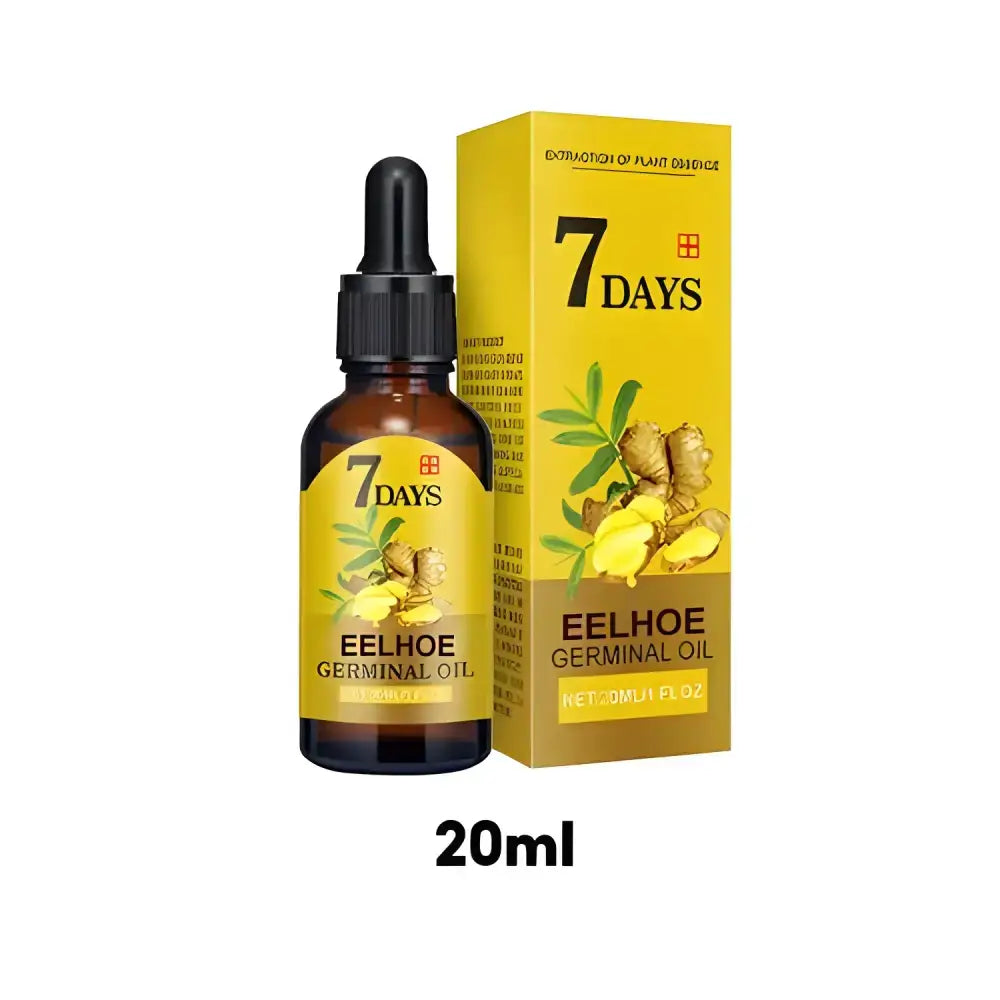 EELHOE Ginger Hair Growth Oil Natural with EELHOE germinal oil for luscious hair