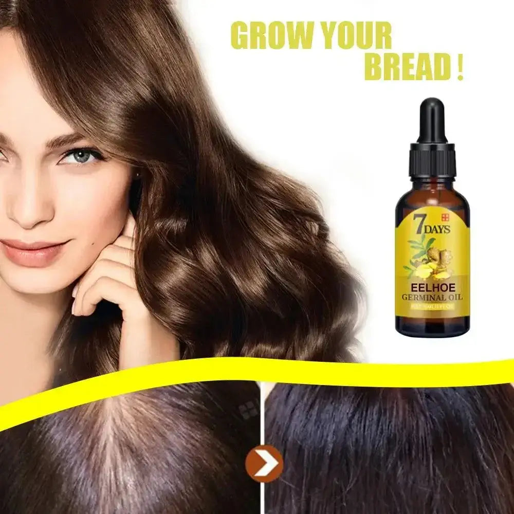 EELHOE Ginger Hair Growth Oil Natural for thicker, healthier hair growth