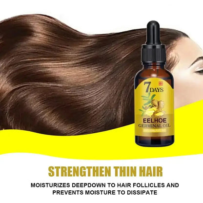 EELHOE Ginger Hair Growth Oil Natural for luscious, healthy hair growth and nourishment