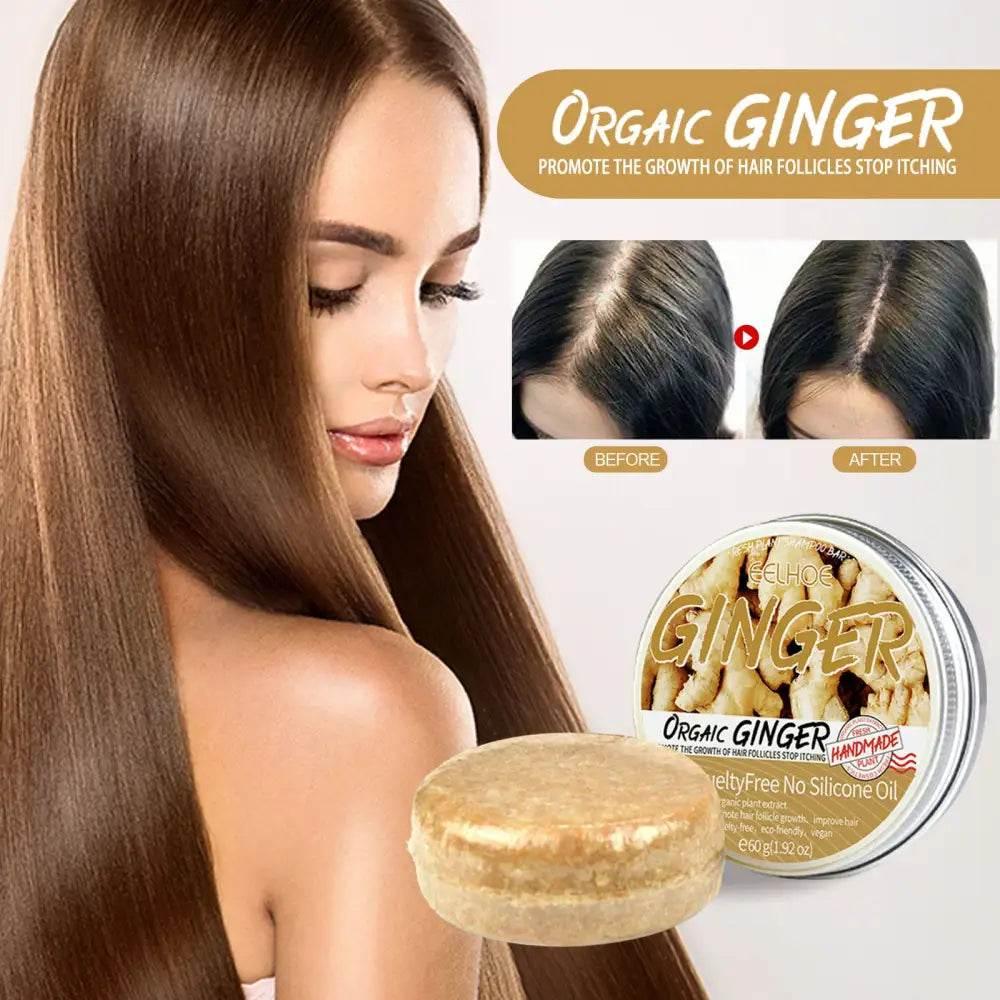 EELHOE Ginger Soap for Anti-Loss Hair Care and Moisture - Estalios