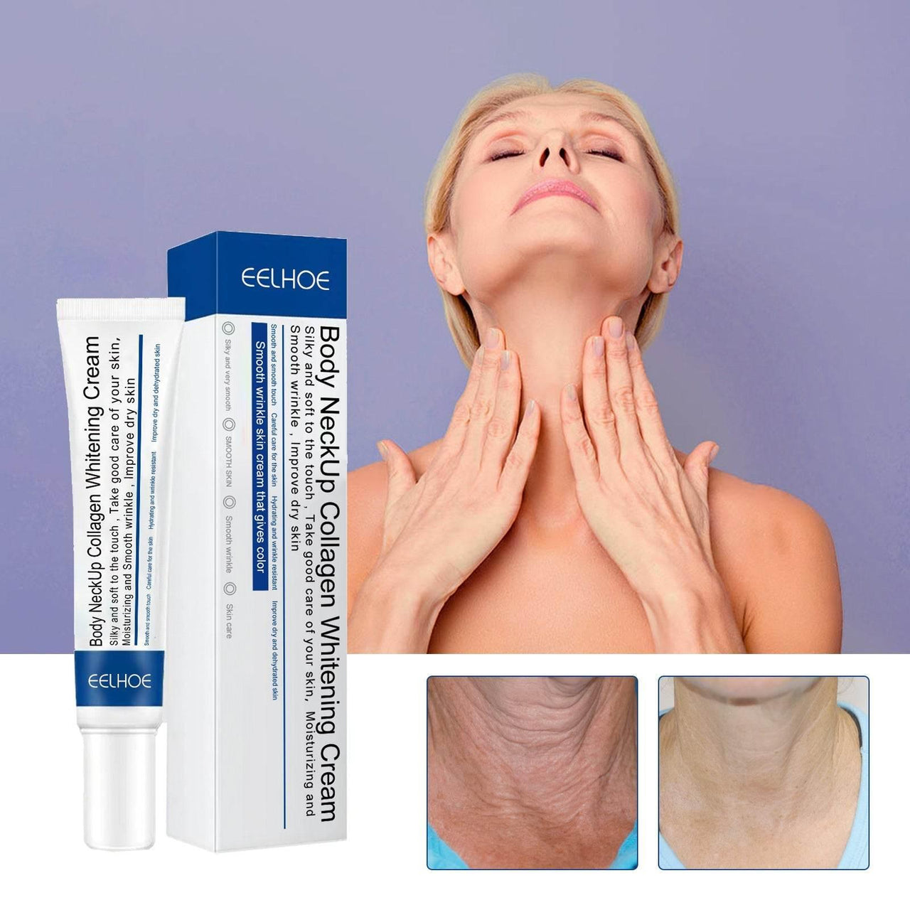 Unleash Your Radiance: NeckUp Collagen Whitening! Okay, here's the product description, just like you asked: NeckUp Collagen - Estalios