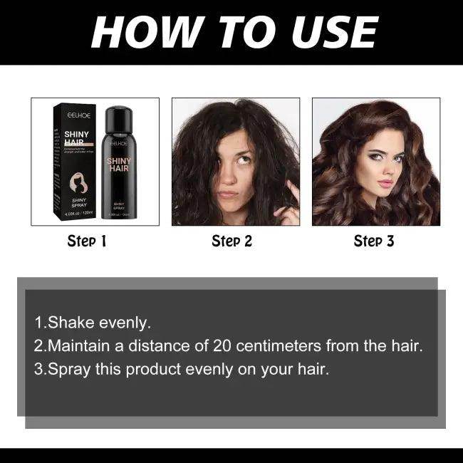 Eelhoe Shiny Hair Treatment Spray for Damaged Hair Repair - Estalios