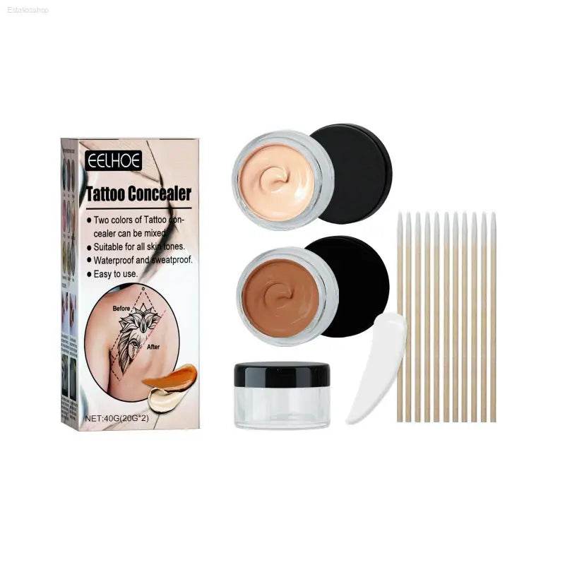 EELHOE Tattoo Concealer Waterproof Brightening Cover - Estalios