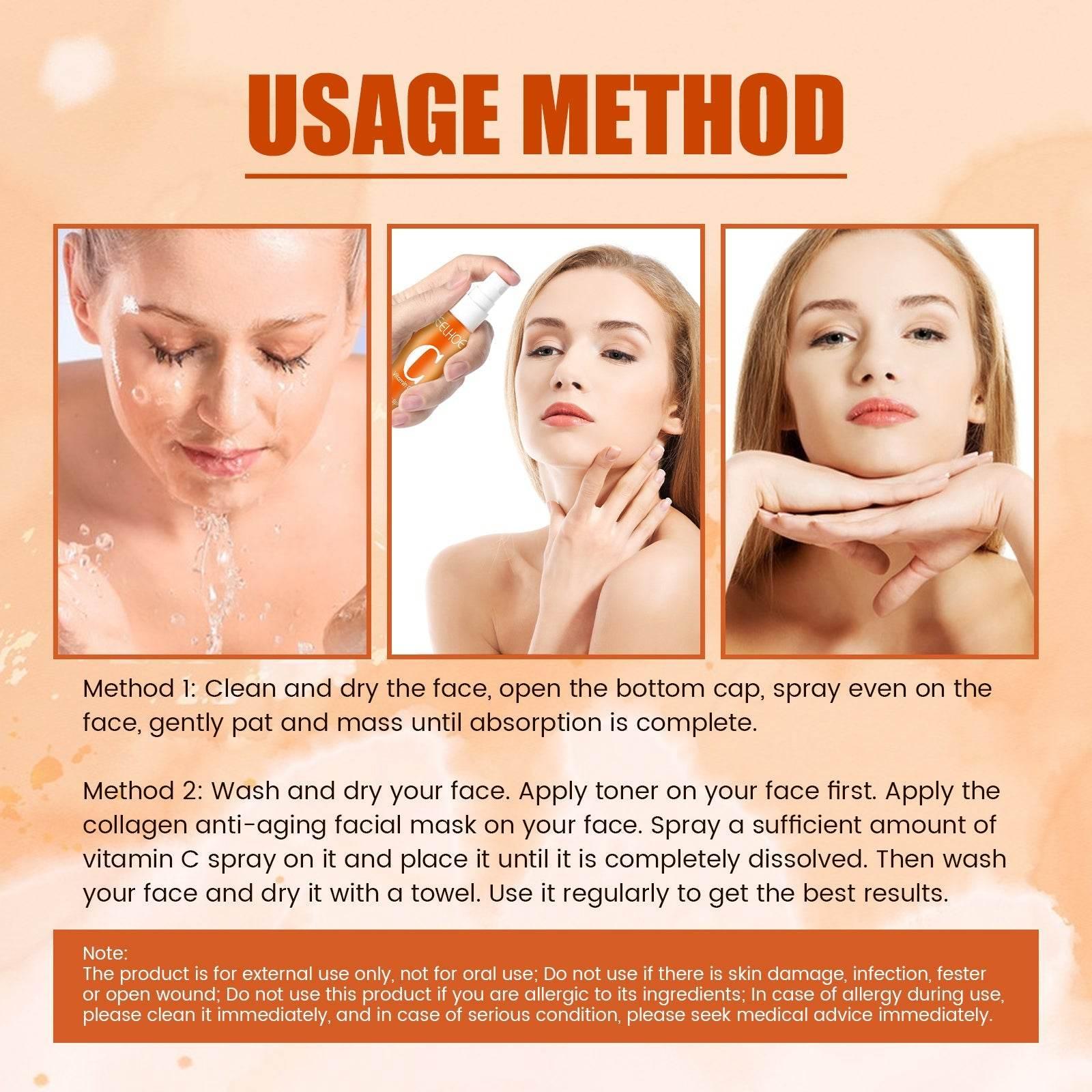 Vitamin C Radiance Blast Okay, here's the product description you asked for: **Vitamin C Brightening Spray** Unleash your skin - Estalios