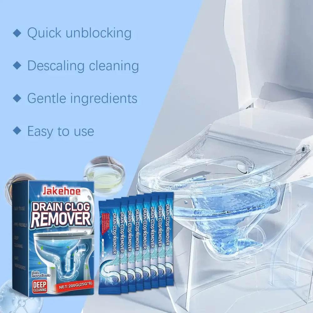 Effective Toilet Toilet Pipe Clog Remover Deodorant Solution - Estalios