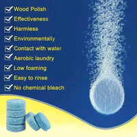 Effervescent Tablet Auto Cleaner for Spotless Windshields - Estalios