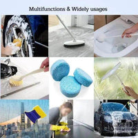 Effervescent Tablet Auto Cleaner for Spotless Windshields - Estalios