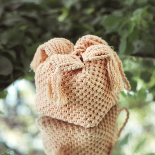 🌟 Effortless Style – Pandora Macrame Box Bag | Perfect for Carrying Spring & Summer Essentials