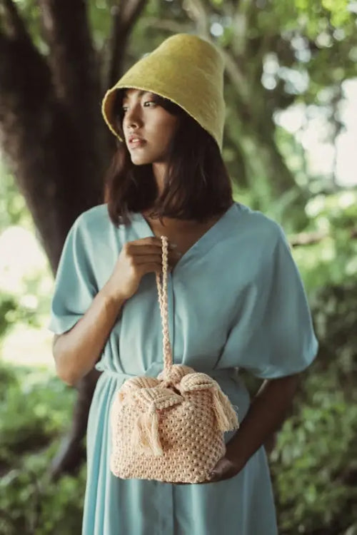 🌟 Effortless Style – Pandora Macrame Box Bag | Perfect for Carrying Spring & Summer Essentials