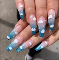 Effortless Style with Soft Finish False Nails