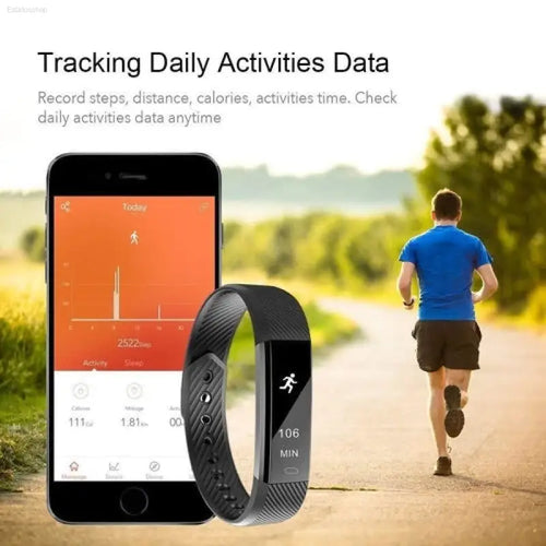 ⌚ Effortless Tracking – SmartFit Slim Activity Tracker and Monitor Smart Watch | Perfect for Health-Conscious Individuals EstaliosShop  EstaliosShop