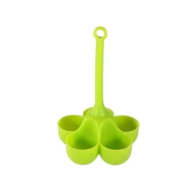 Bright Egg-Shaped Silicone Holders for Perfect Boiled Eggs - Estalios