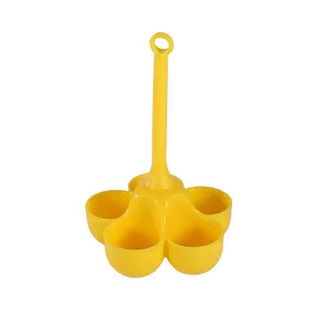 Bright Egg-Shaped Silicone Holders for Perfect Boiled Eggs - Estalios