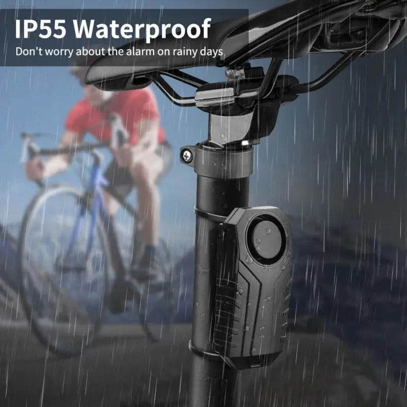 Elecpow Bike Anti Theft Alarm With Remote Rechargeable Waterproof Scooter Motorcycle Bicycle Security Protection Alarm System - Estalios