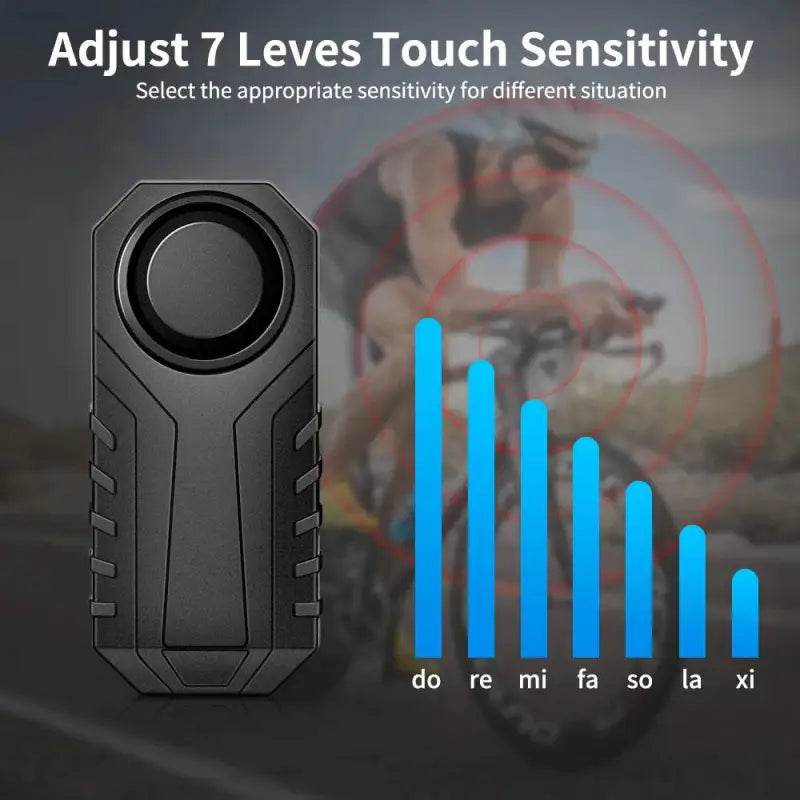 Elecpow Bike Anti Theft Alarm With Remote Rechargeable Waterproof Scooter Motorcycle Bicycle Security Protection Alarm System - Estalios