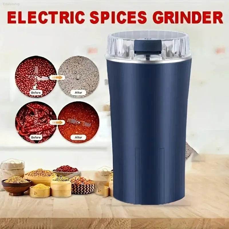 Electric Coffee Bean Grinder with One-Press Control Blender - Estalios