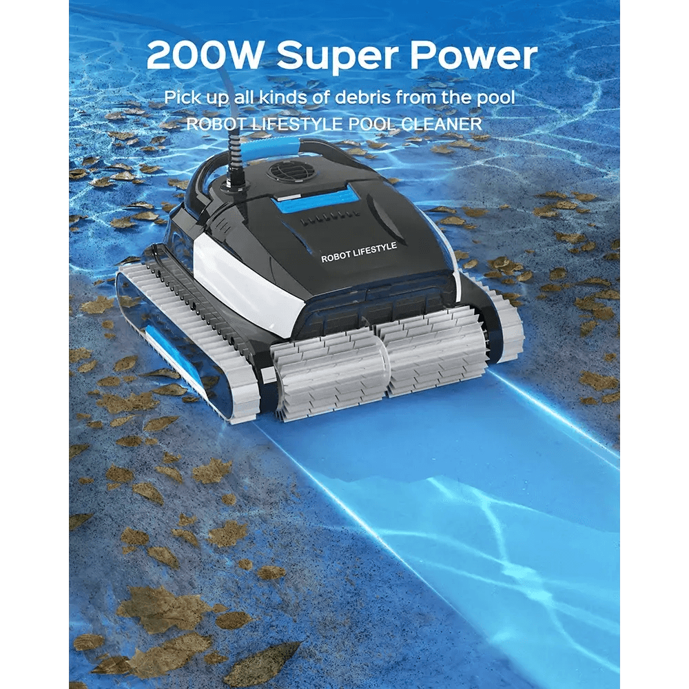 Electric Robot Swimming Pool Cleaner WY450 with 18m Cable - Estalios