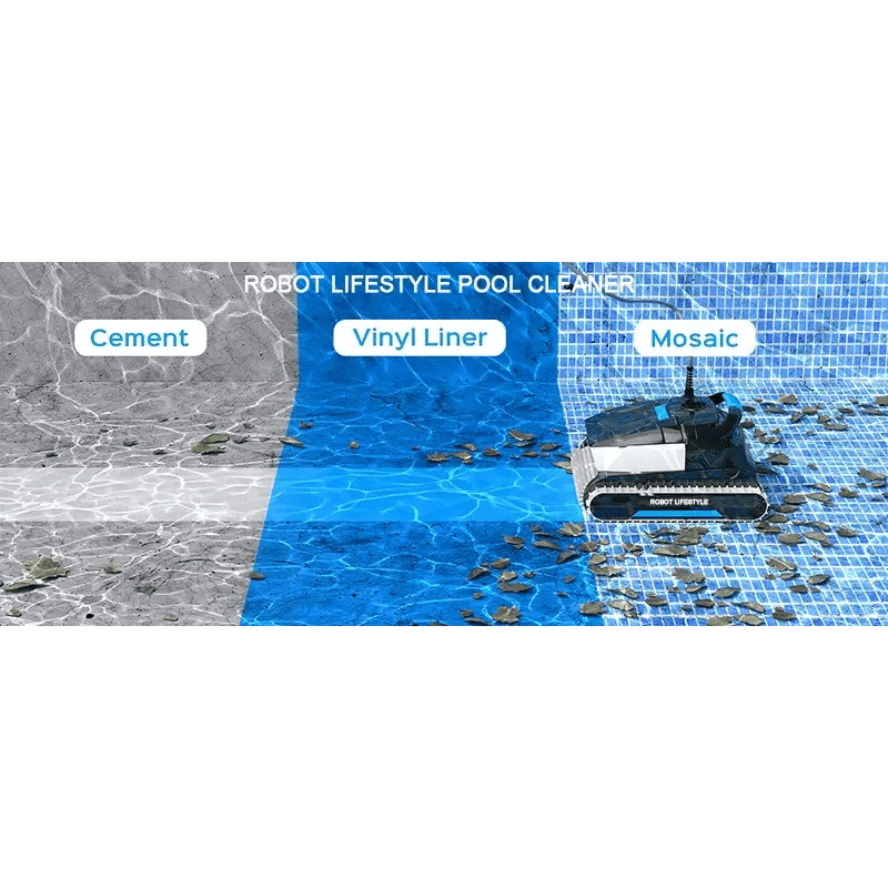 Electric Robot Swimming Pool Cleaner WY450 with 18m Cable - Estalios