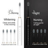 Electric Ultrasonic Toothbrush with Six Speed Options for Optimal Clean - Estalios