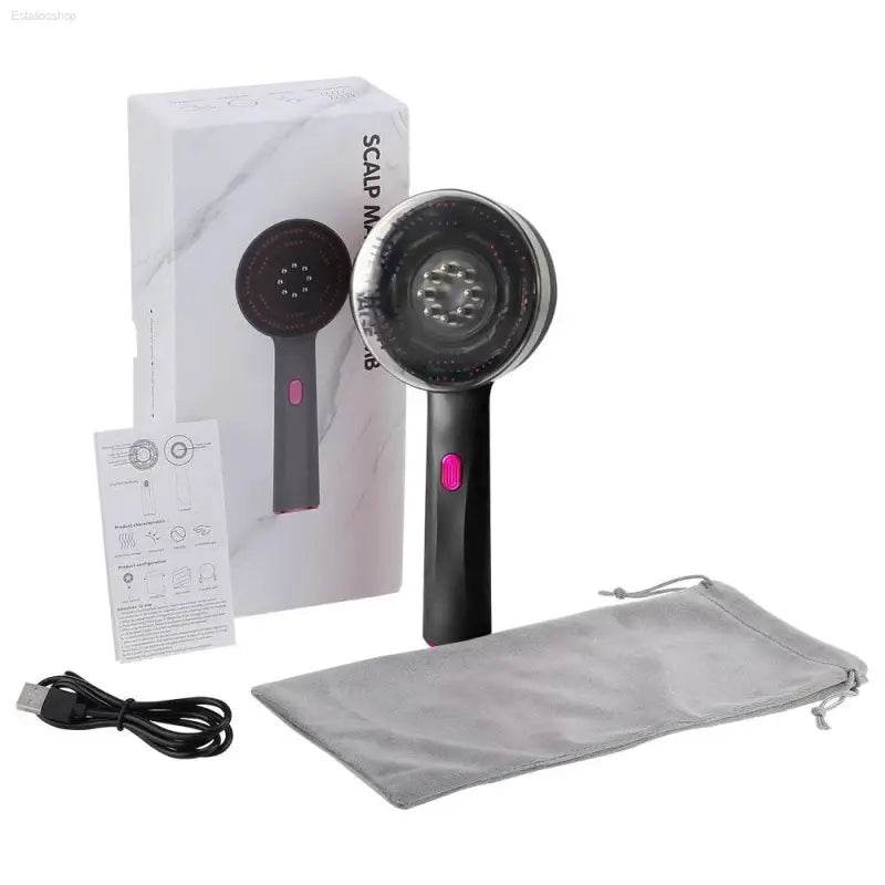 Electric Vibration Massage Comb for Hair Growth and Scalp Care - Estalios