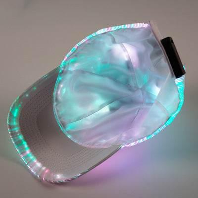 Electrify Your Look With the Illuminated Fiber Optic Cap - Estalios