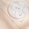Elegant 5PCS Butterfly Jewelry Set for Women - Necklace, Earrings, Ring & Bracelet - Perfect Bridal Wedding Gift