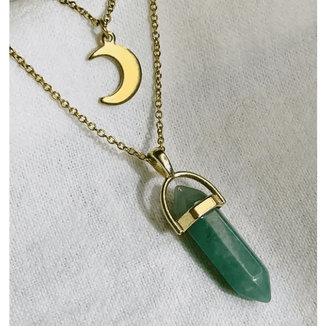Celestial Dreamscape Layered Necklace - Estalios