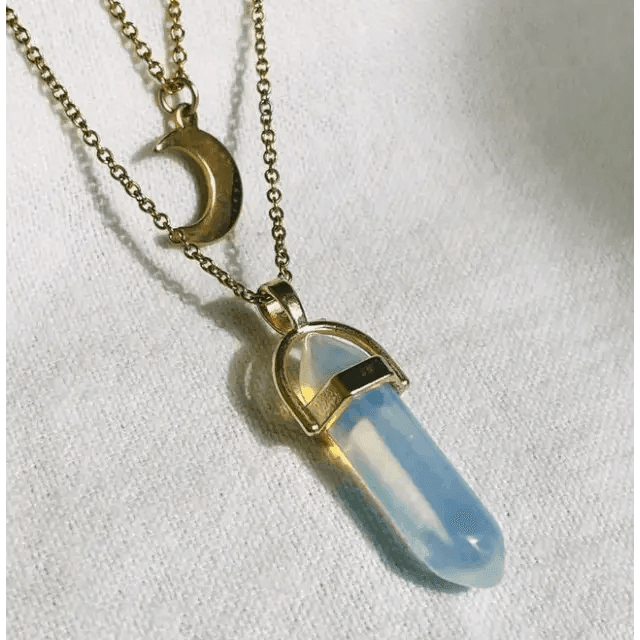 Celestial Dreamscape Layered Necklace - Estalios