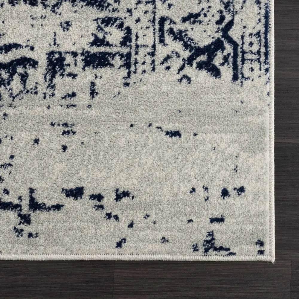 Elegant Rachel Navy Area Rug for Timeless Style - Estalios