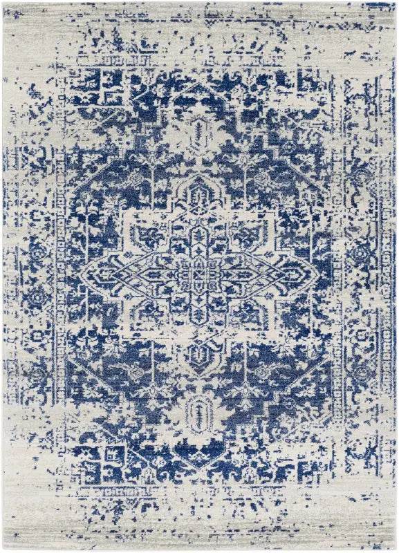 Elegant Rachel Navy Area Rug for Timeless Style - Estalios